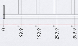 4 Ordinate dims Converted entities on LH side of tube after rebuild.PNG